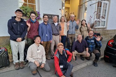 Gruppenfoto mit den Teilnehmern
