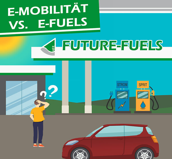 Veranstaltung: E-Mobilität vs. E-Fuels, 21.06.2023, 18.45 Uhr, Hochschule Rottenburg