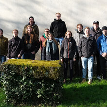 Gruppenfoto mit den Teilnehmern