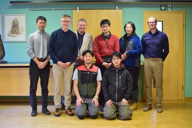 Gruppenfoto mit den Teilnehmern