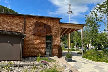 Das Haus der Wildnis im Wildnisgebiet Dürrenstein-Lassingtal, in dem sehr anschaulich Bildungsinhalte aus und mit der Natur vermittelt werden