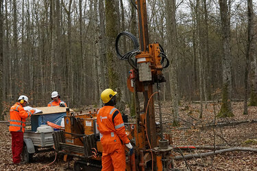 Befahrungsversuch im Rammert