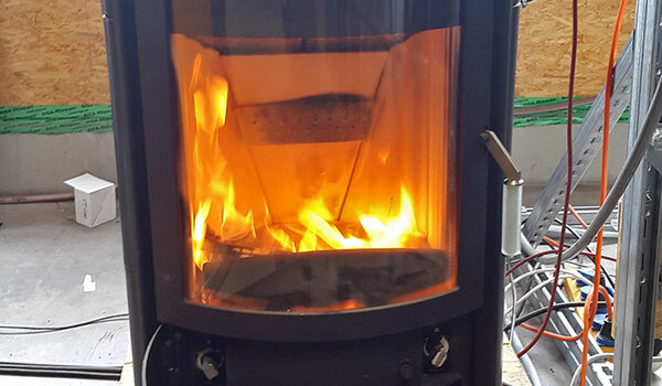 Feuer im Kaminofen