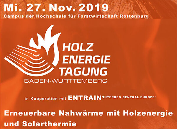 Ankündigung: 27. November 2019 Holzenergie-Tagung 2019