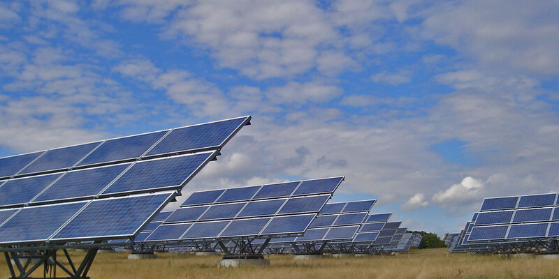 Photovoltaik-Freiflächenanlage