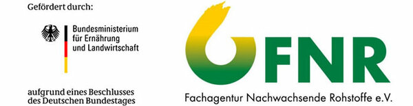 Logos: Bundesministerium für Ernährung und Landwirtschaft und Logo FNR
