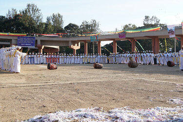 Meskel Zeremonie in Jimma