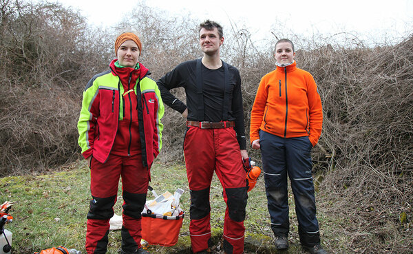 Gruppenfoto mit Teilnehmern