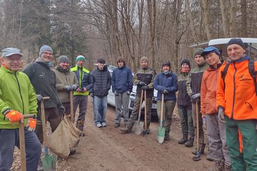 Gruppenfoto mit den Teilnehmern