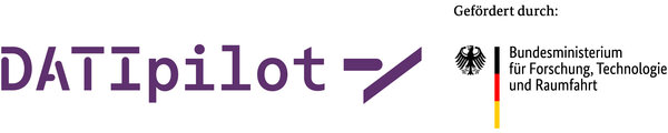 Logos: DATIpilot + Bundesministerium für Forschung, Technologie und Raumfahrt