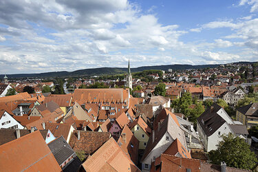 Blick auf Rottenburg