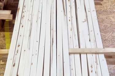 Geschichtetes Pappelschnittholz