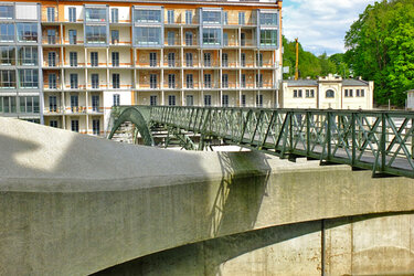 Blick auf eine Brücke