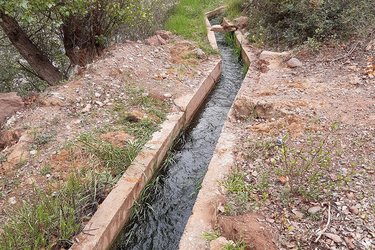 Kleiner Wasser Kanal