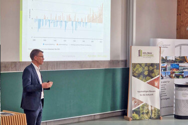Bühne mit Referent