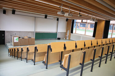 Hörsaal (Aula) Hochschule Rottenburg