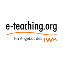 Logo: e-teaching.org - Ein Angebot des IWM