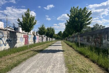 eutige Situation des Seezugangs vom Rittweg aus