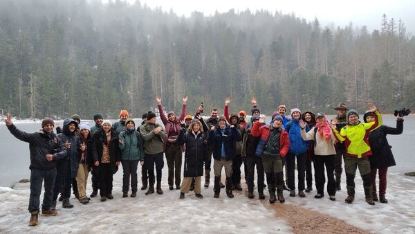 Gruppenfoto der Teilnehmer
