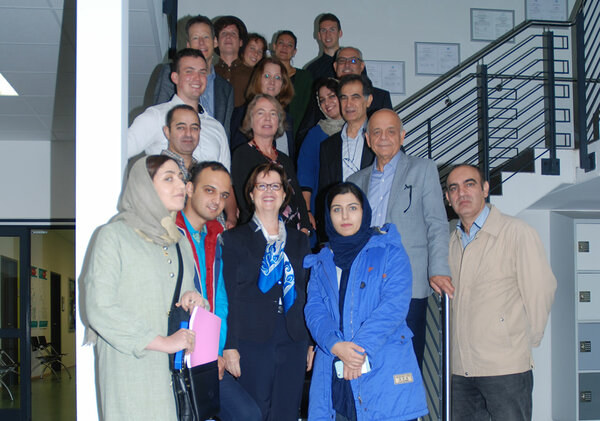 Gruppenfoto mit den Teilnehmern der Deutsch-iranischen Summer School 2019