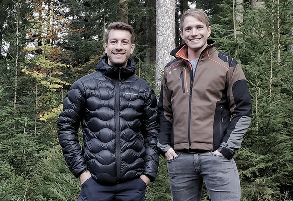 Das Waldstolz-Team: Tobias Jäger und Fabian Popp