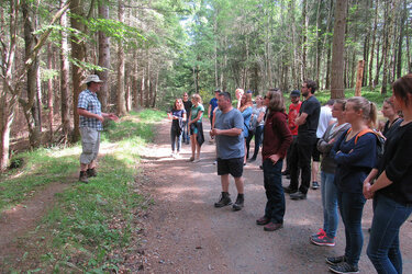 Bei der Forestry Commission (Foto: Abele)