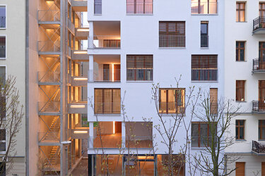 Mehrfamilienhaus E3 in Holzfachwerkbauweise, Prenzlauer Berg Berlin