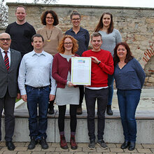 Gruppenfoto: Fair-Trade-Steuerungsgruppe der HFR