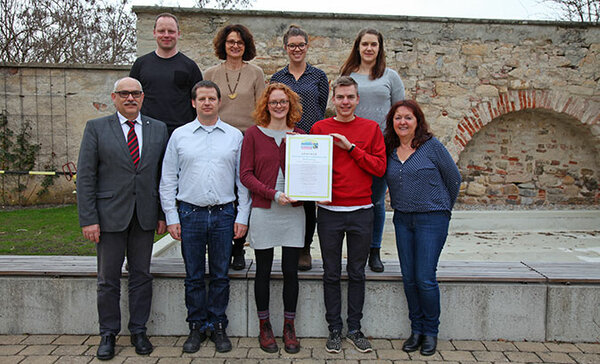 Gruppenfoto: Fair-Trade-Steuerungsgruppe der HFR