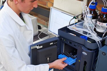 Untersuchung im Labor