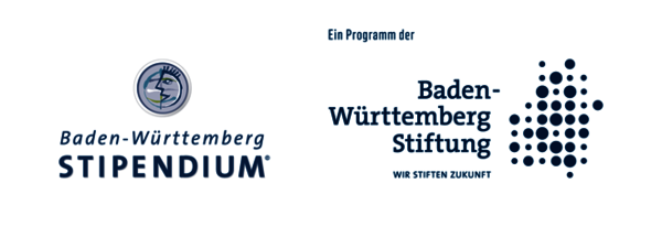 Logos: Baden-Württemberg STIPENDIUM; Baden-Württemberg Stiftung