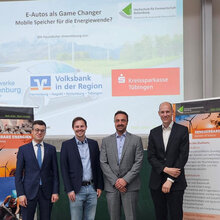 Gruppenfoto mit den Referenten