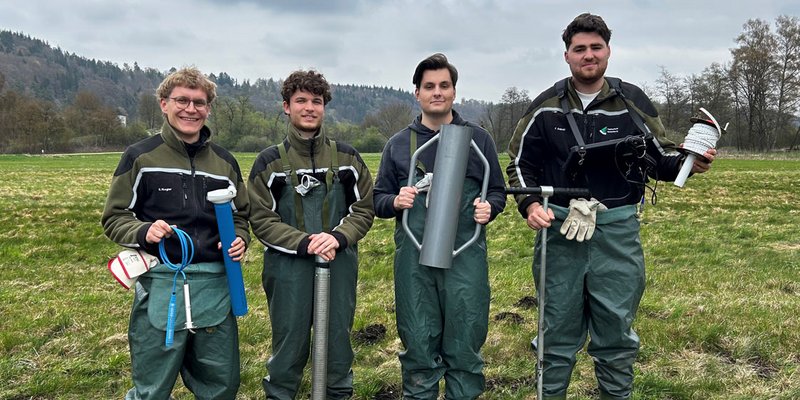 B.Sc. Water Resource Management Gruppenfoto mit Studierenden