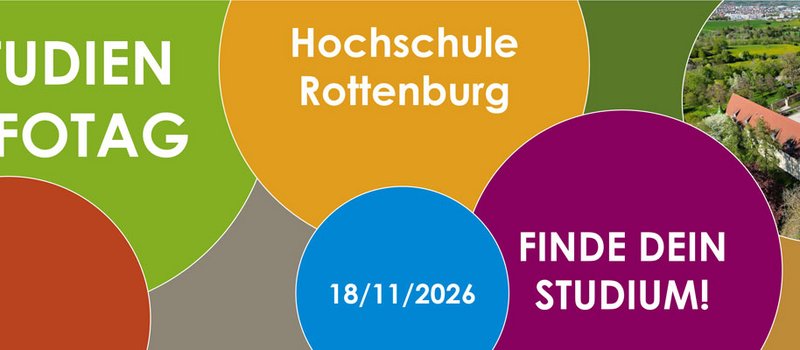 Studieninfotag Infotag am Mittwoch, den 18. November 2026