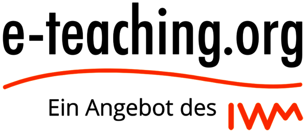 Logo: e-teaching.org - Ein Angebot des IWM
