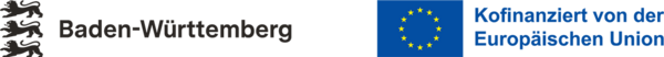 Logos der Projektpartner: EU - Europäischer Fonds für regionale Entwicklung; EFRE; Ministerium für Umwelt und Energiewirtschaft BW