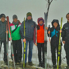 Gruppenbild: Forstliche Nordische Skiwettkämpfe