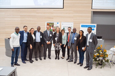 Gruppenfoto mit Ministerialdirektorin Grit Puchan (MLR Baden-Württemberg)