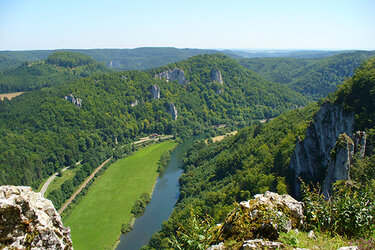 Blick auf das Donautal