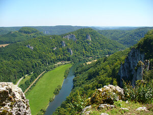 Blick auf das Donautal