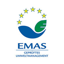 Logo: EMAS - Geprüftes Umweltmanagement