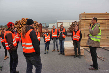 Exkursion Studiengang Holzwirtschaft 