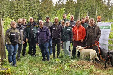 Gruppenfoto mit den Teilnehmern