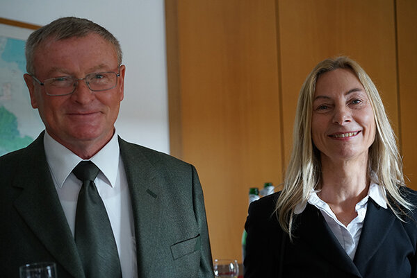 Karl-Otto Schäfer und Martina Rehnert