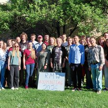Gruppenfoto mit den Teilnehmern