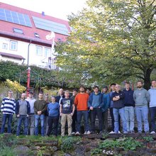 Gruppenfoto mit den Teilnehmern