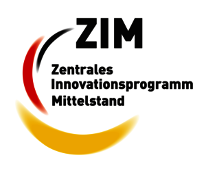 Logo: ZIM - Zentrales Innovationsprogramm Mittelstand