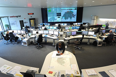 Swissgrid Control (SGC) in Laufenburg, Schweiz (Quelle: Swissgrid AG).