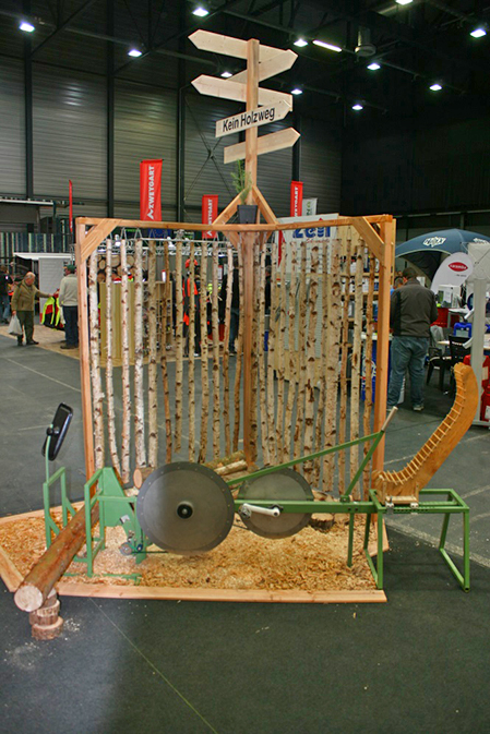 Abb.1: Sägefahrrad 