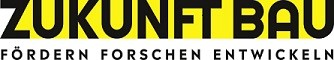 Logo: Zukunft Bau - fördern forschen entwickeln